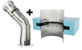 Lightway Crystal 400 HP set SCHUIN dak met Blue Performance